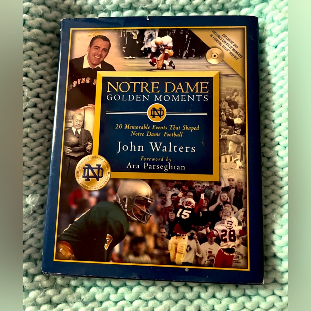 Notre Dame Golden moments book